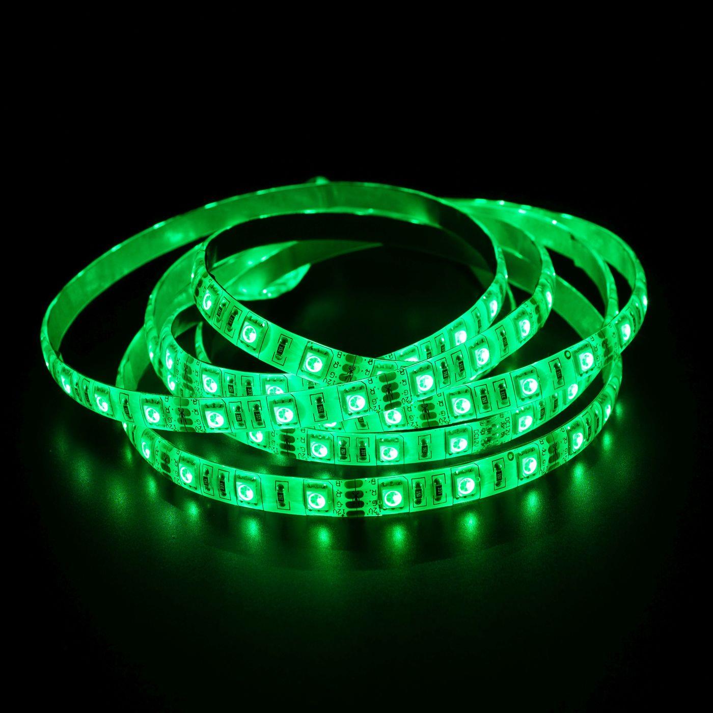5m (500cm) RGB LED Streifen Band Leiste 12V IP65 300LEDs 60LED/m SMD5050