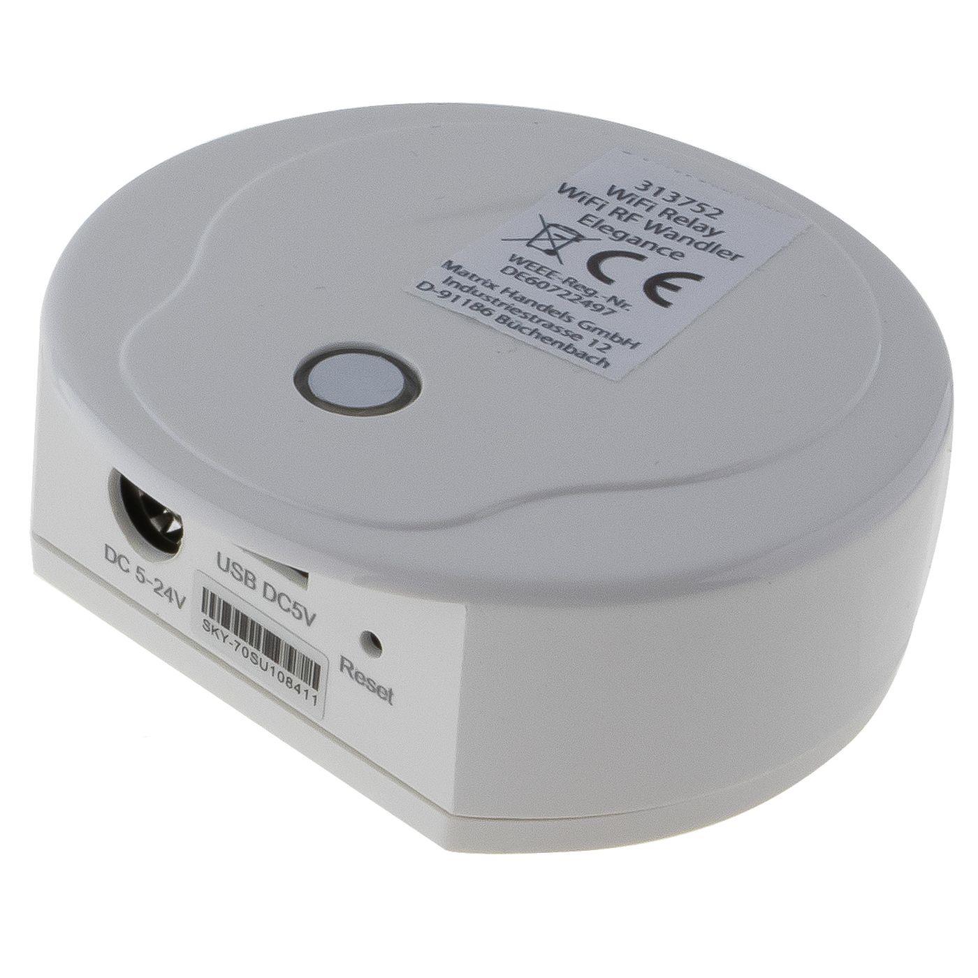 Elegance RGB RGBW LED 4-Zone WLAN Modul für Elegance für einfarbige + Farbwechsel Streifen 2-Pin, 4-Pin, 5-Pin