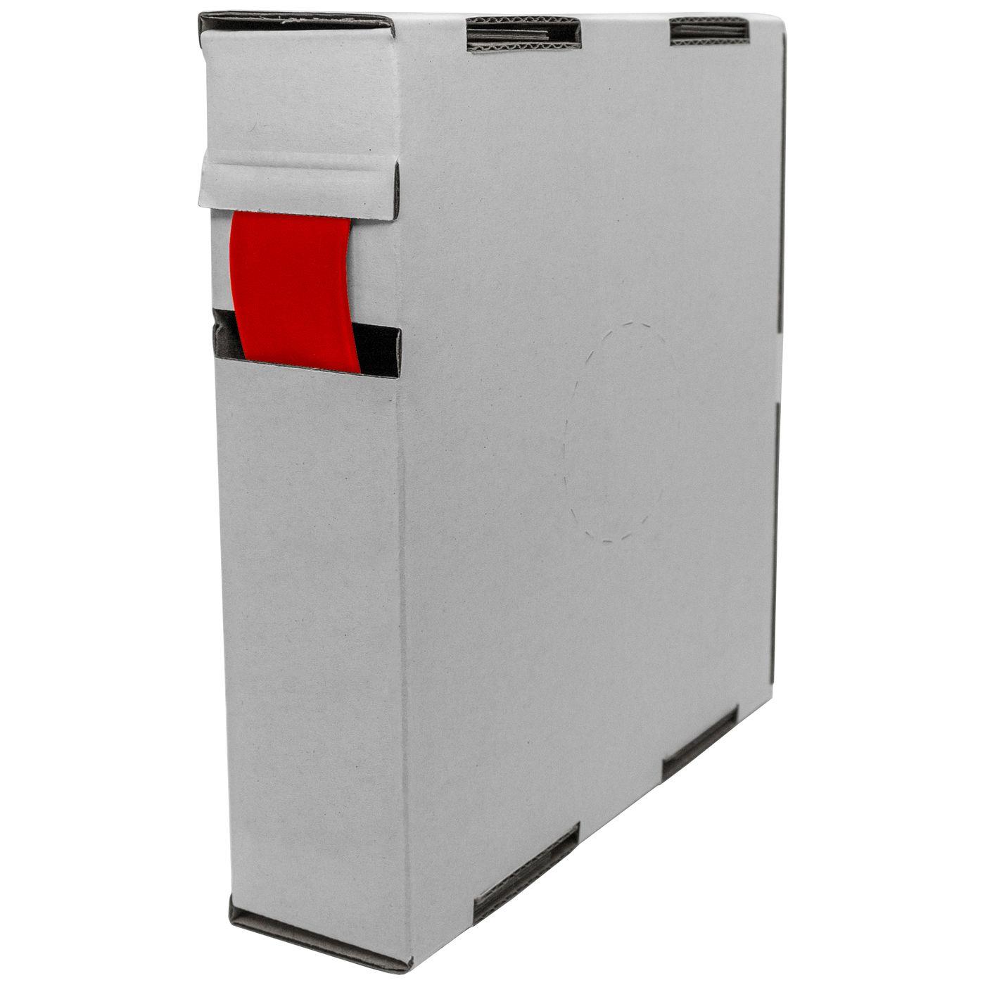 5m Schrumpfschlauch Box 2:1 19 -> 9,5mm Rot Flexibel