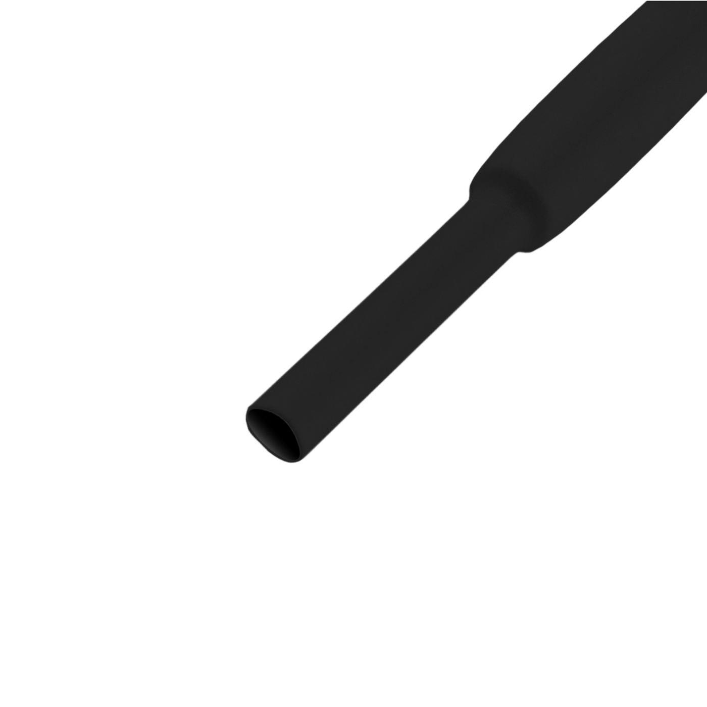 11,5m Schrumpfschlauch Box 2:1 3,2 -> 1,6mm Schwarz Flexibel