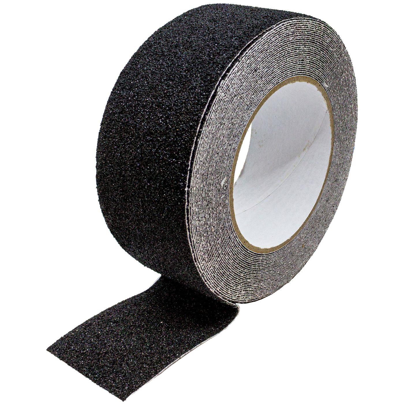10m Antirutschband Selbstklebend 50mm schwarz Antirtusch Streifen Klebeband 650µm
