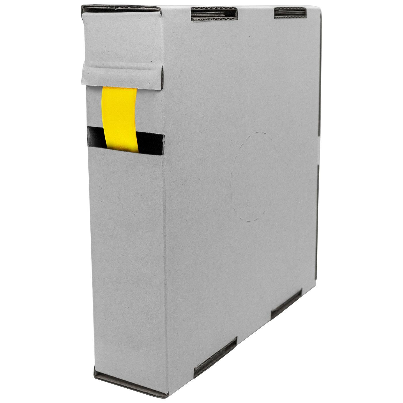 6,5m Schrumpfschlauch Box 2:1 9,5 -> 4,8mm Gelb Flexibel