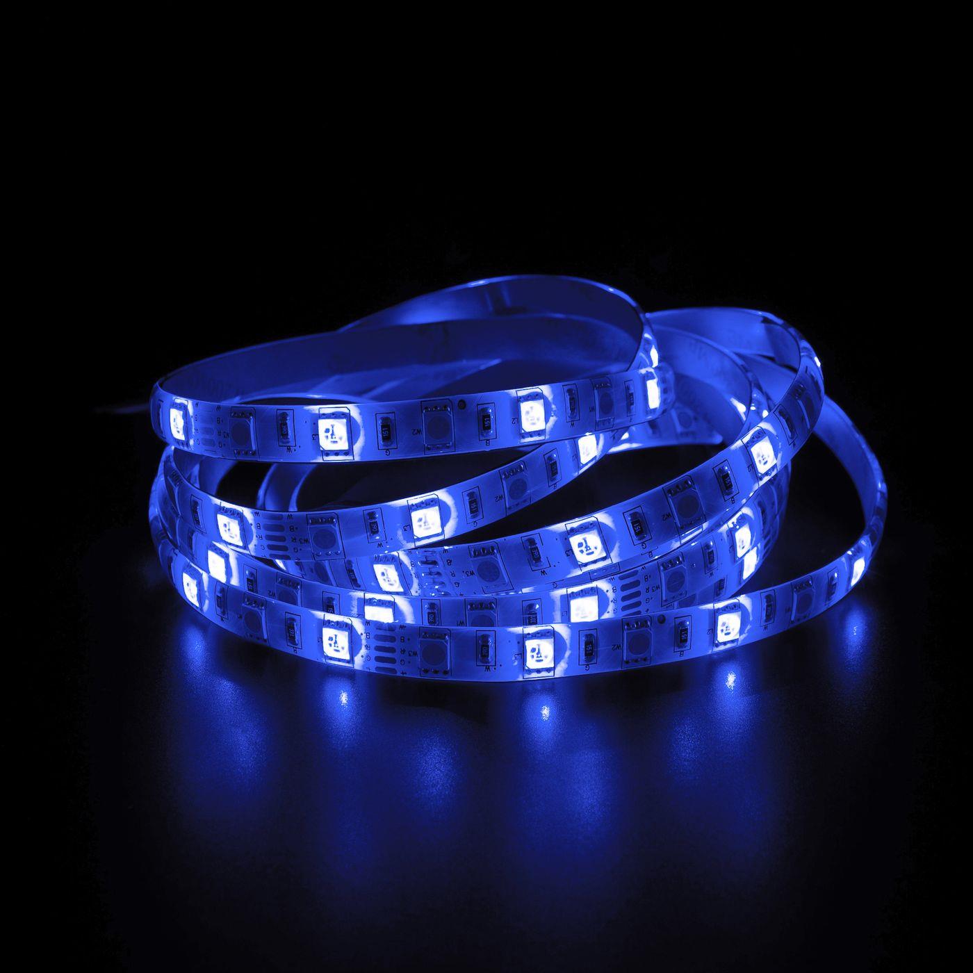 5m (500cm) RGBW 6000K LED Streifen Band Leiste 12V IP65 300LEDs 60LED/m SMD5050