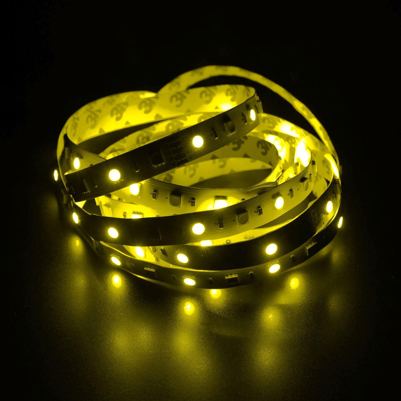 5m (500cm) RGBW 6000K LED Streifen Band Leiste 24V IP20 300LEDs 60LED/m SMD5050
