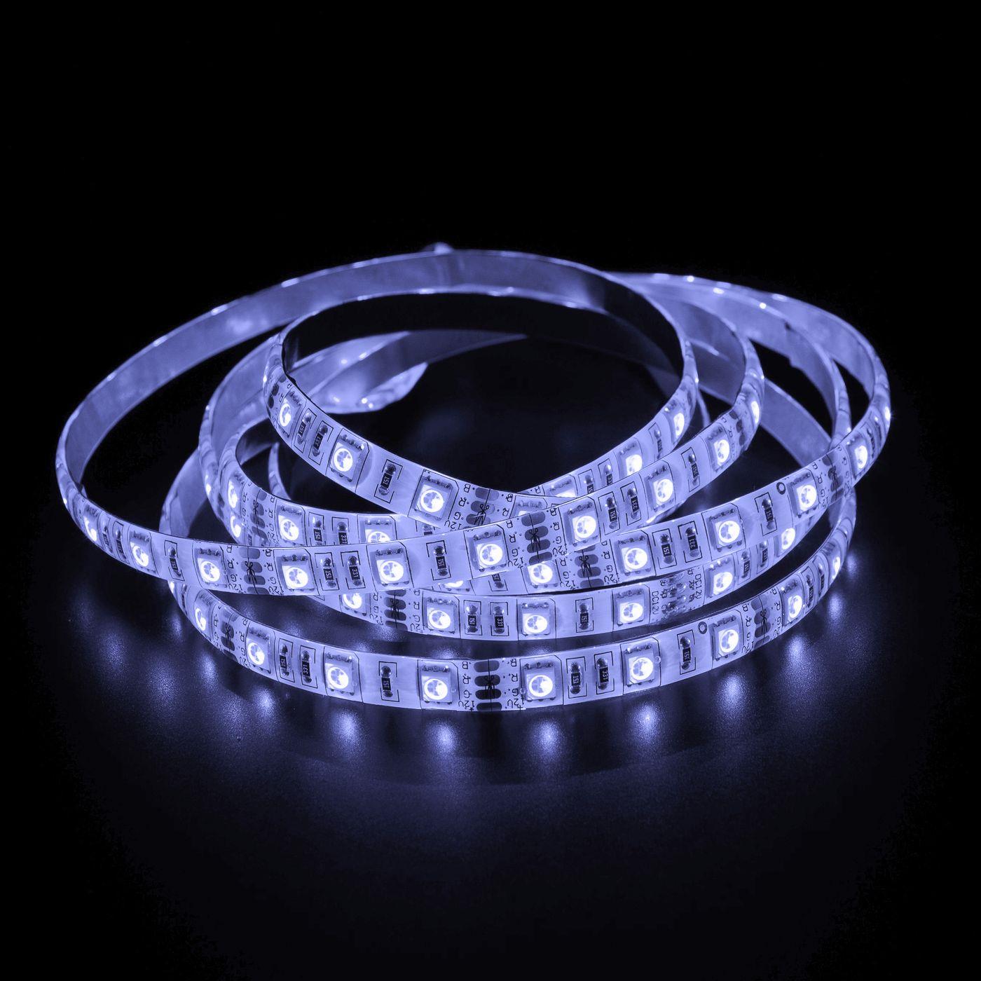 5m (500cm) RGB LED Streifen Band Leiste 12V IP65 300LEDs 60LED/m SMD5050