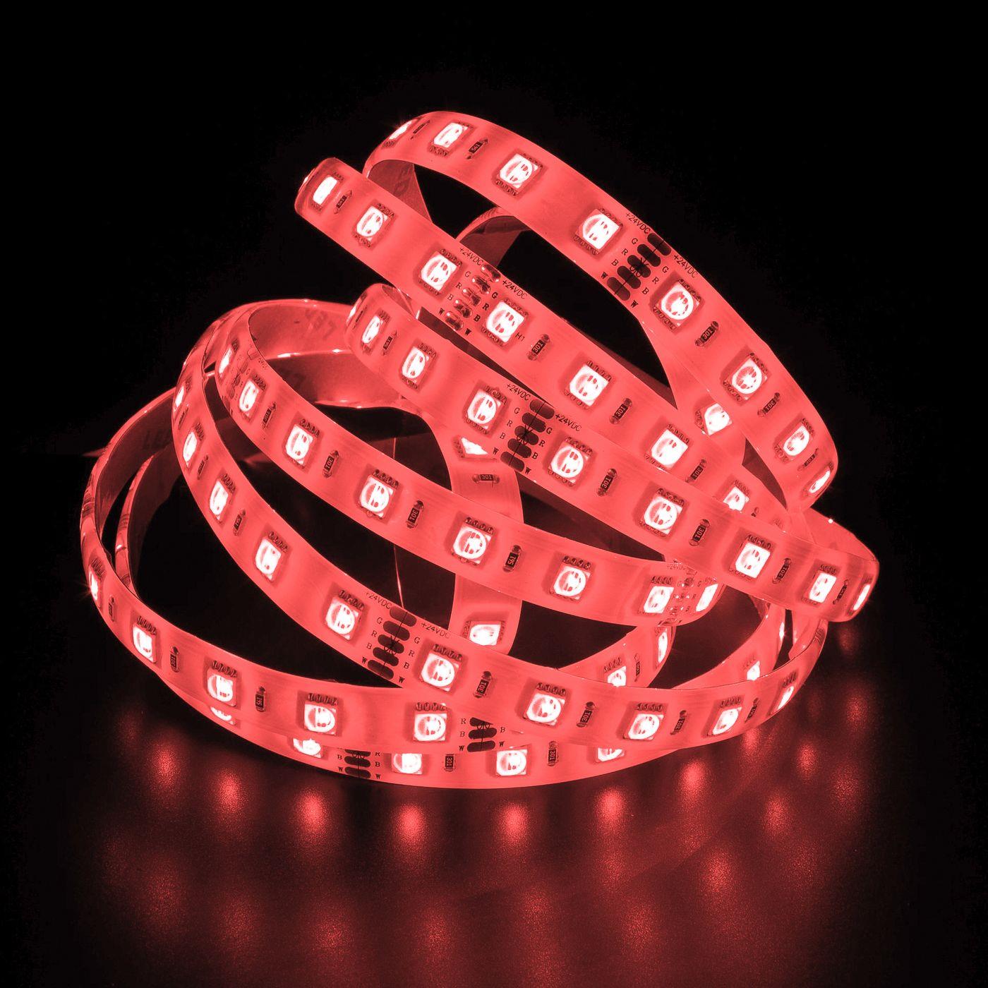 5m (500cm) RGBWW 3000K 4in1 LED Streifen Band Leiste 24V IP65 300LEDs 60LED/m SMD5050