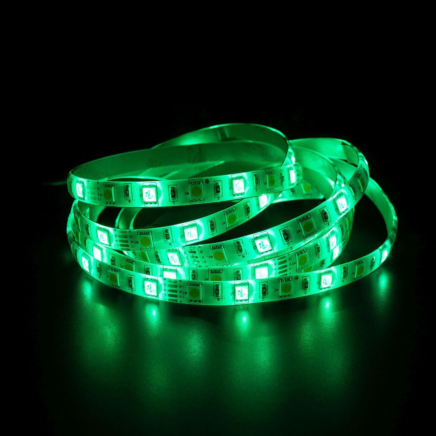 5m (500cm) RGBW 6000K LED Streifen Band Leiste 12V IP65 300LEDs 60LED/m SMD5050
