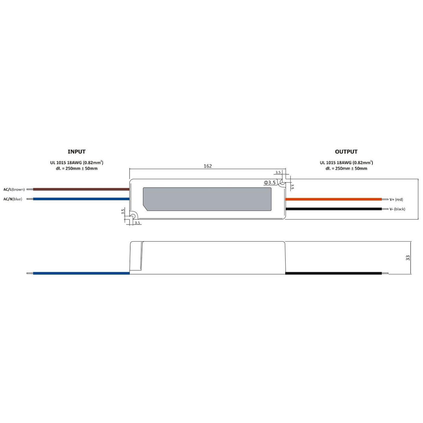 GPV-60-24 60W 24V 2,5A LED Netzteil Trafo Treiber IP67