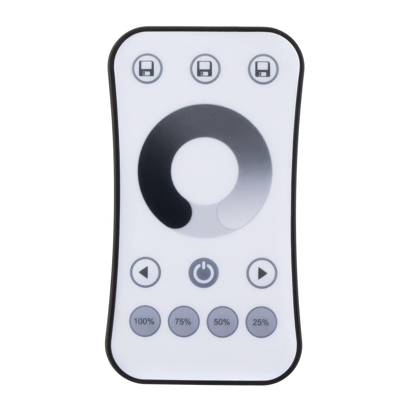 Elegance LED Fernbedienung Touch 2,4GHz Weiß für einfarbige LED Streifen 2-Pin