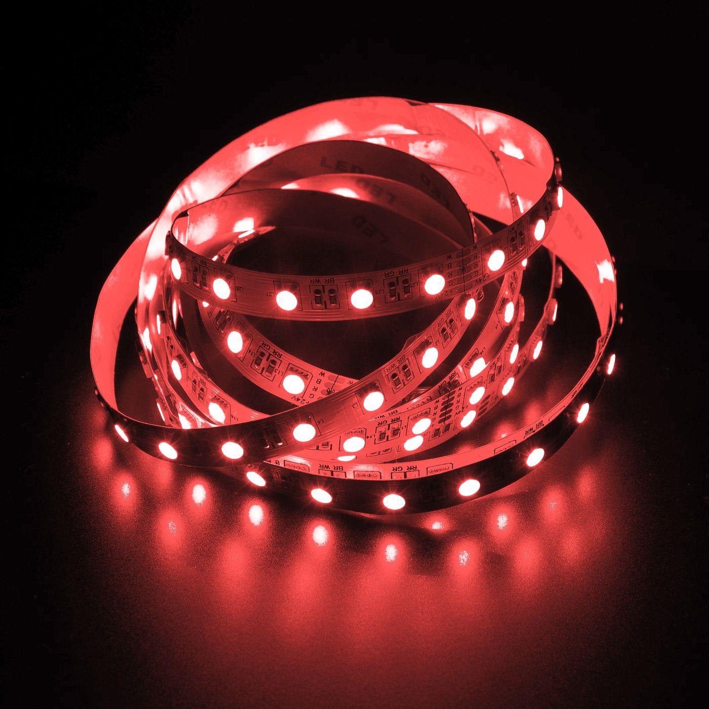 5m (500cm) RGBWW 3000K 4in1 LED Streifen Band Leiste 24V IP20 300LEDs 60LED/m SMD5050