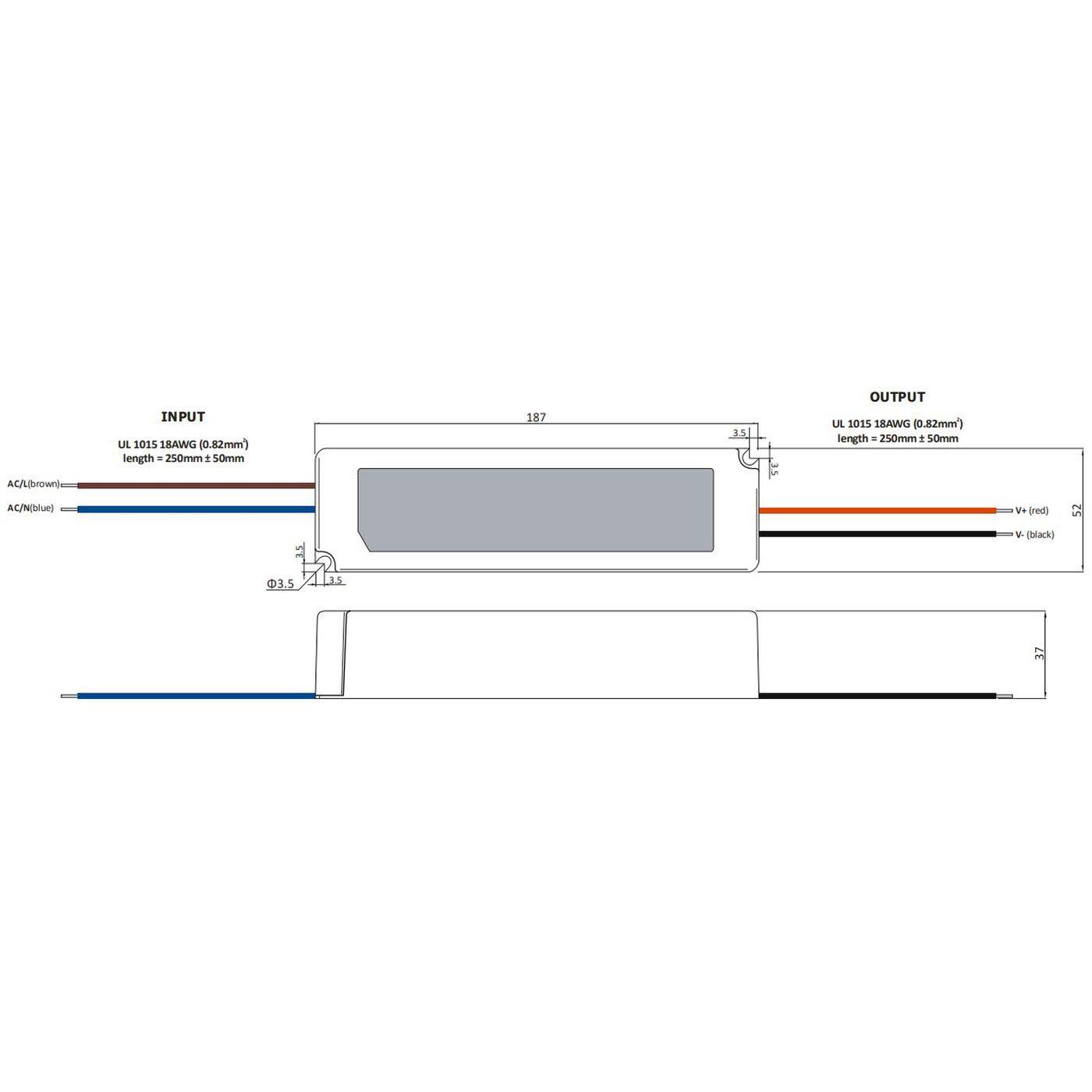 GPV-100-12 100W 12V 8,3A LED Netzteil Trafo Treiber IP67