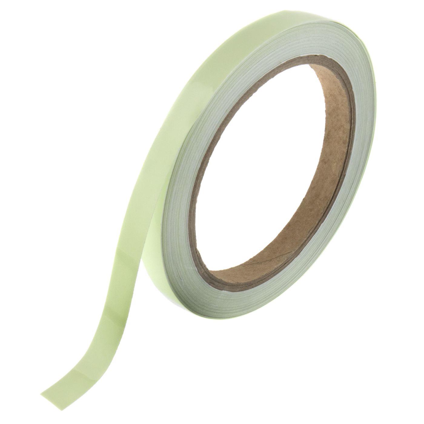 10m fluoreszierendes Klebeband 15mm Grün nachleuchtend neon Leucht Folie Phosphor Markierungsband