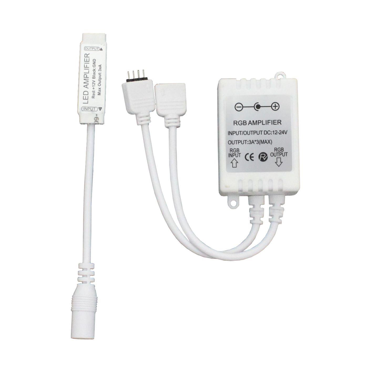 RGB LED Signalverstärker 12...24V 72W für Farbwechsel Streifen 4-Pin