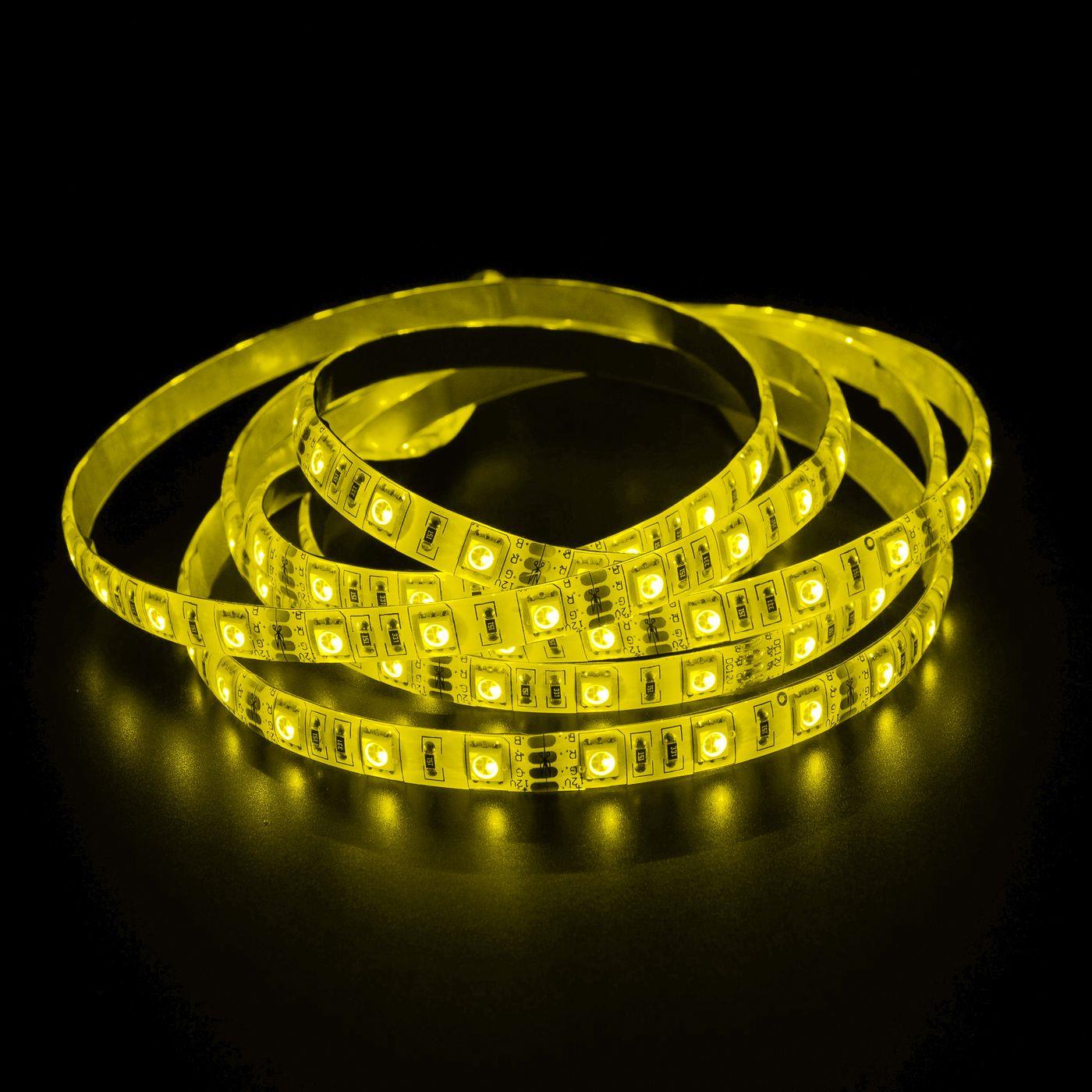 5m (500cm) RGB LED Streifen Band Leiste 12V IP65 300LEDs 60LED/m SMD5050