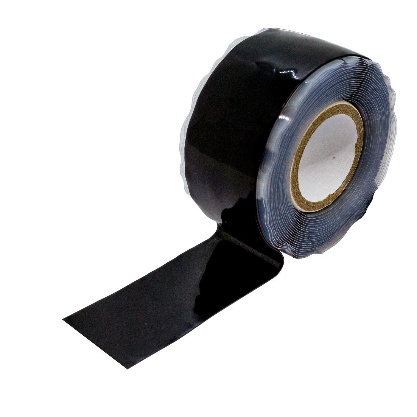 3m Selbstverschweißendes Silikonband 38mm Abdichtband schwarz -50...260°C 0,50mm