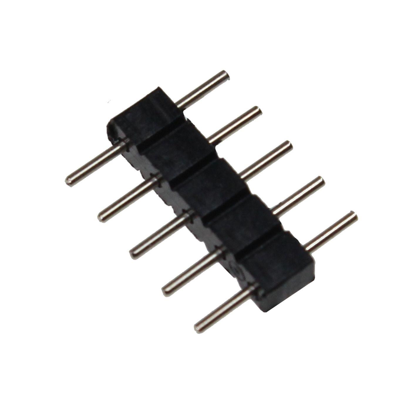 10x RGBW LED Steckbrücke 5 Pin Steckverbinder 13x3mm Adapter Kupplung