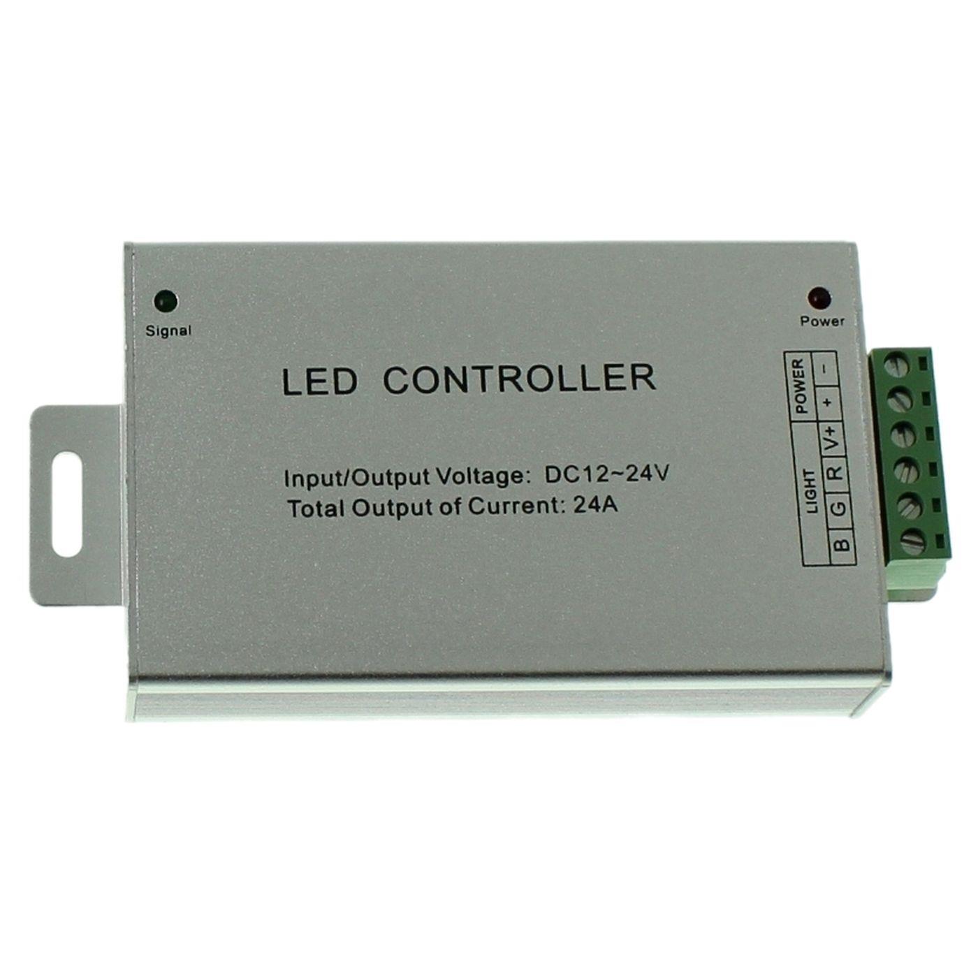 RGB LED 24Key Controller 12...24V 288W für Farbwechsel Streifen 4-Pin
