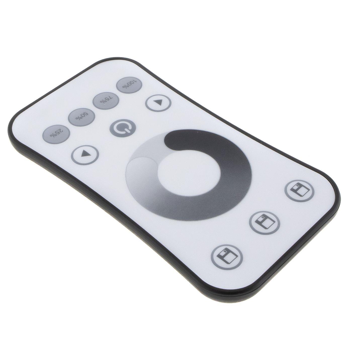 Elegance LED Fernbedienung Touch 2,4GHz Weiß für einfarbige LED Streifen 2-Pin
