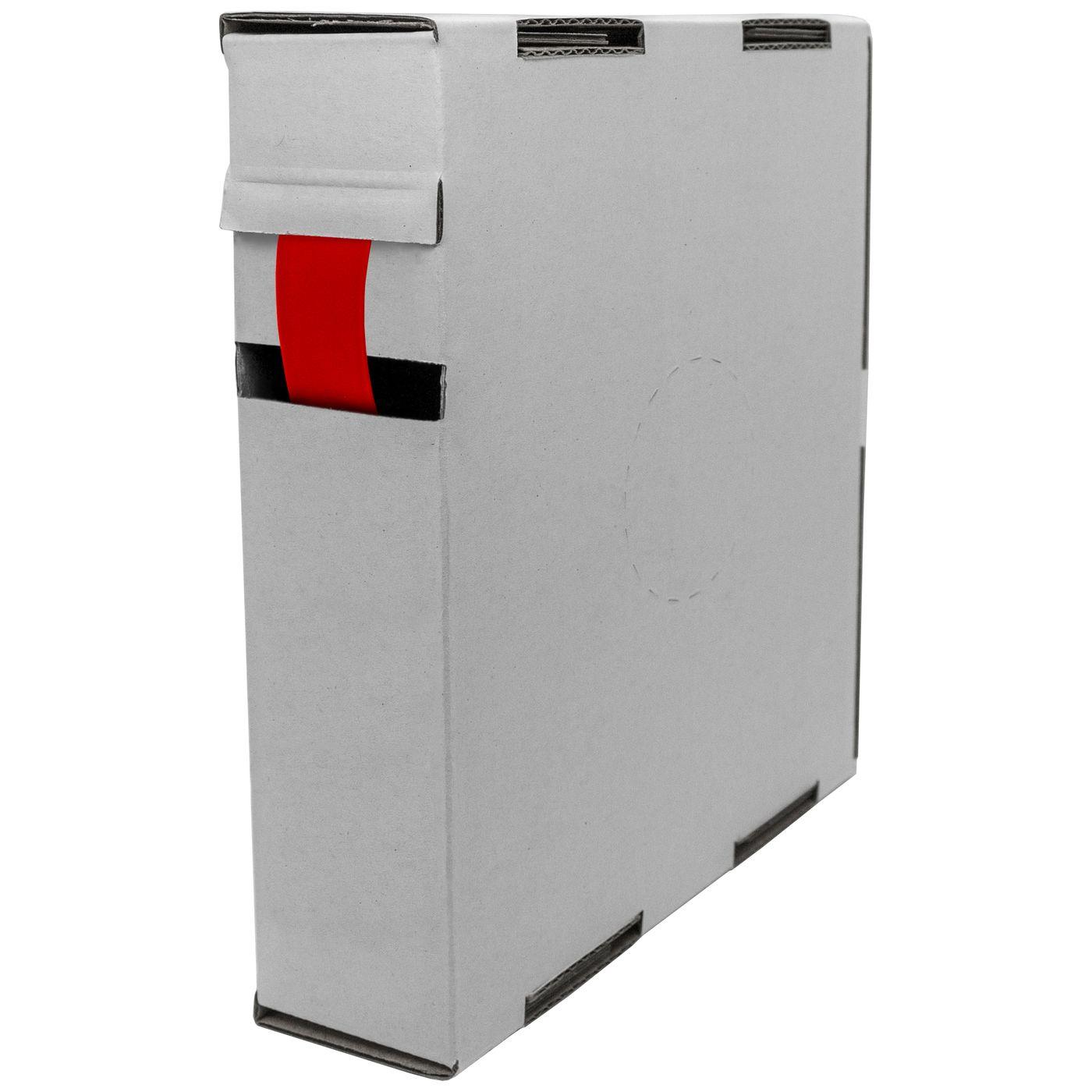 5m Schrumpfschlauch Box 2:1 16 -> 8mm Rot Flexibel