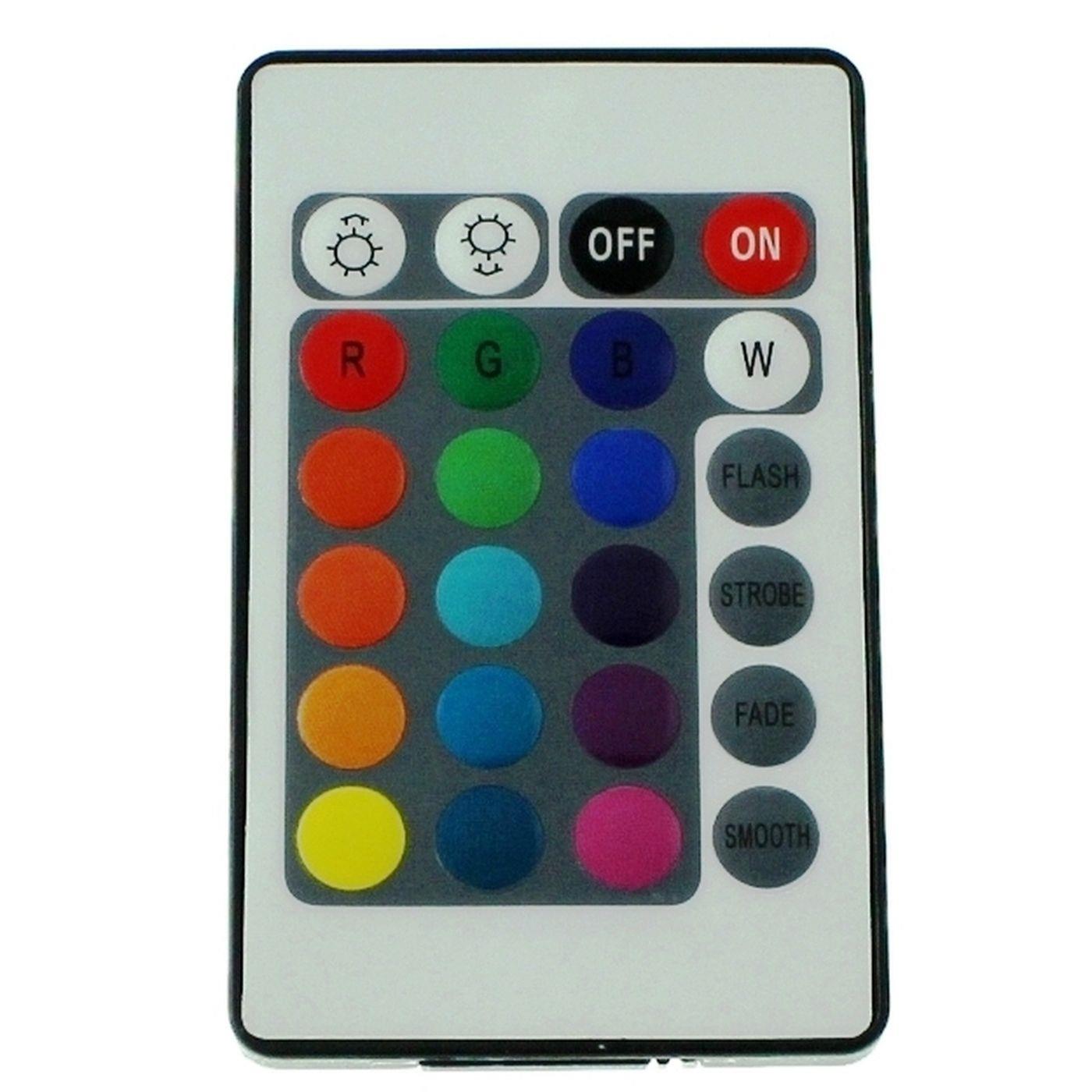 RGB LED 24Key Controller 12...24V 288W für Farbwechsel Streifen 4-Pin