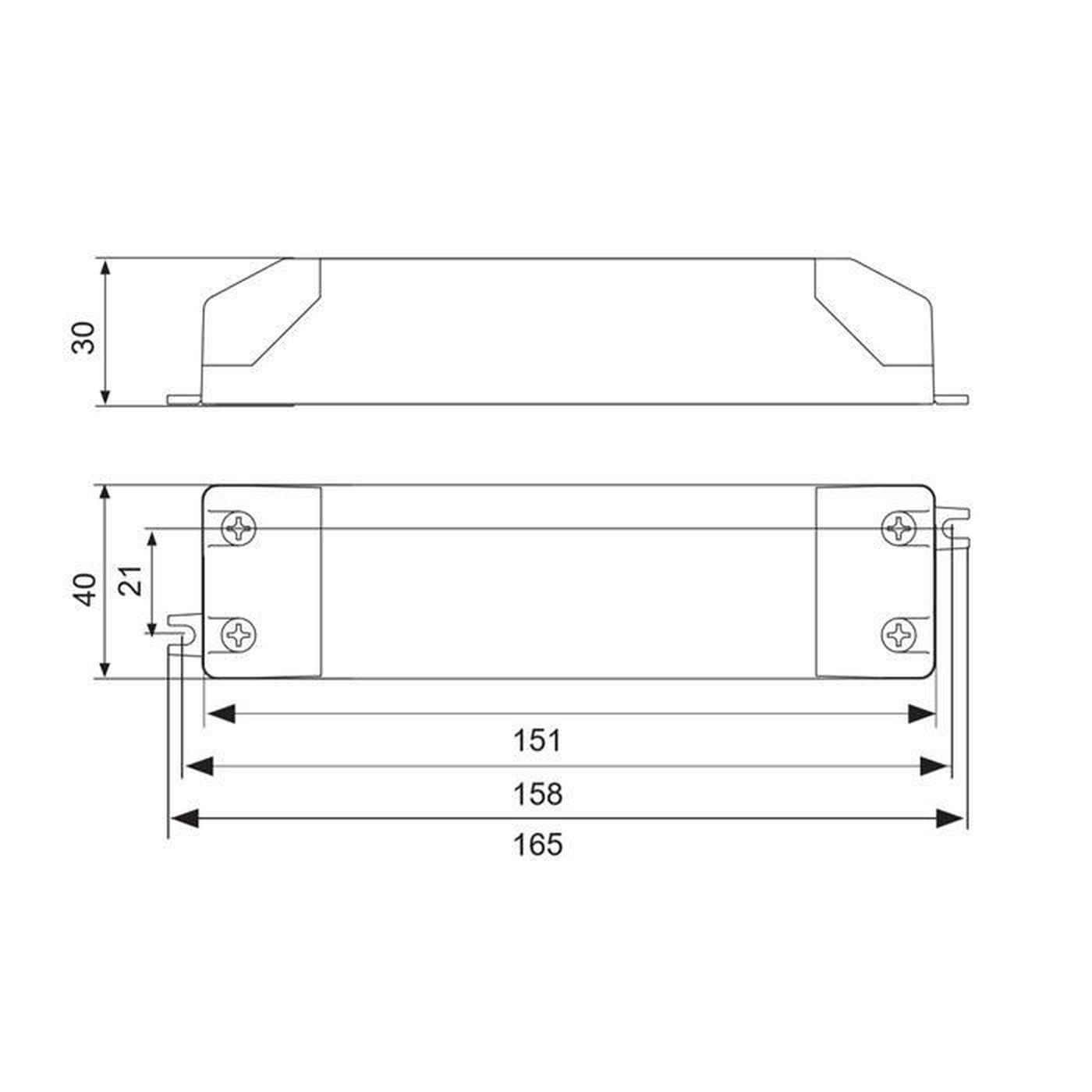 SLD30-500IL-ES 30W 500mA 30...60VDC Konstantstrom LED Netzteil Treiber Trafo Triac Dimmbar