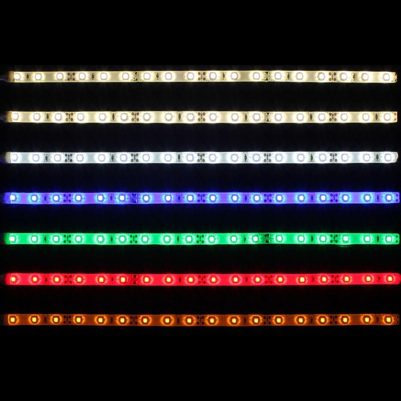 0,5m (50cm) LED Streifen Band Leiste 12V IP65 30LEDs 60LED/m SMD3528